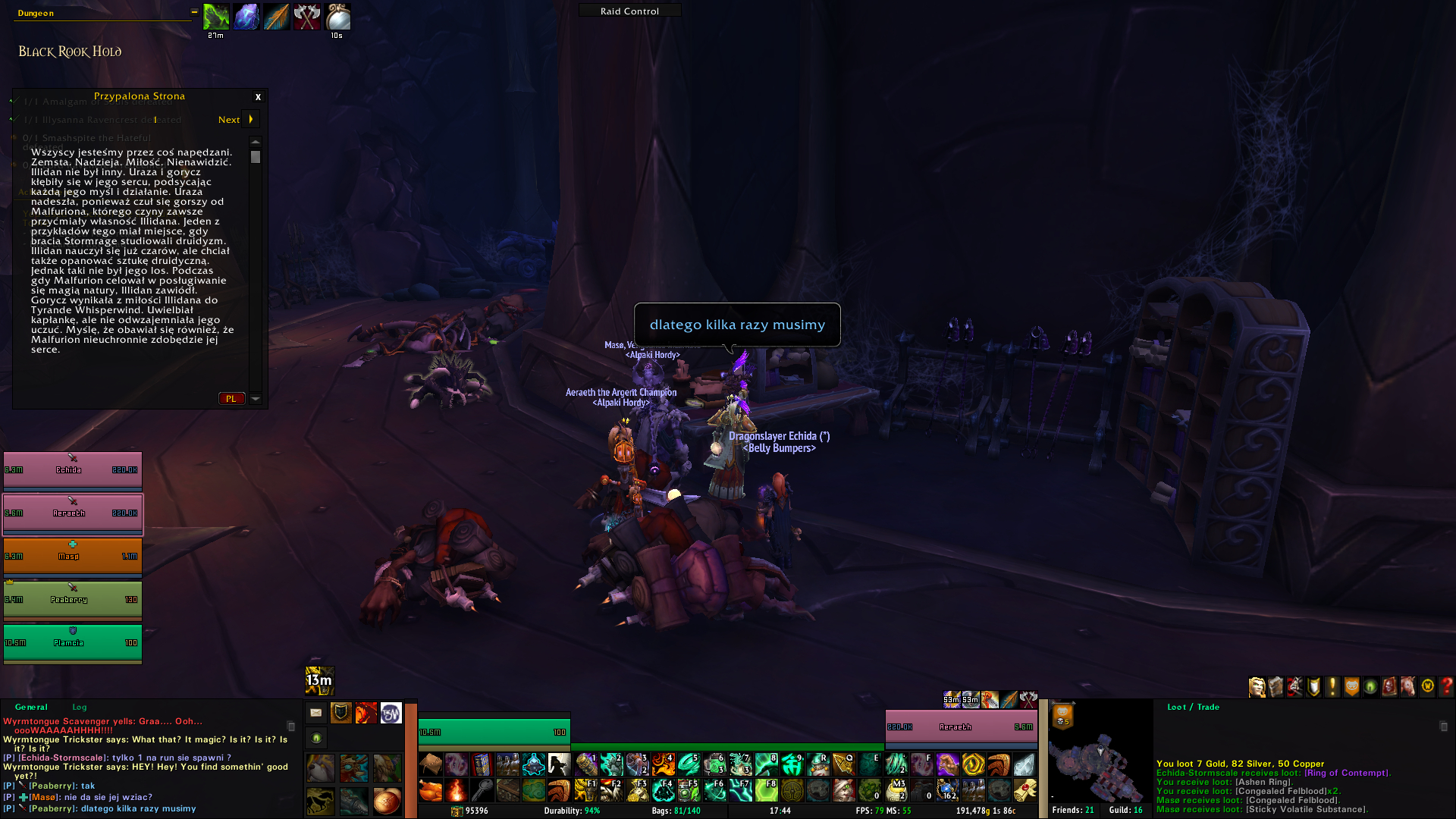 Druga linia, i proponuje kochał zamiast uwielbiał.